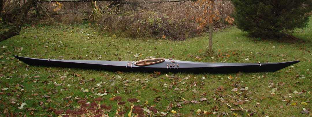 west greenland low volume rolling kayak – skin on frame kayak